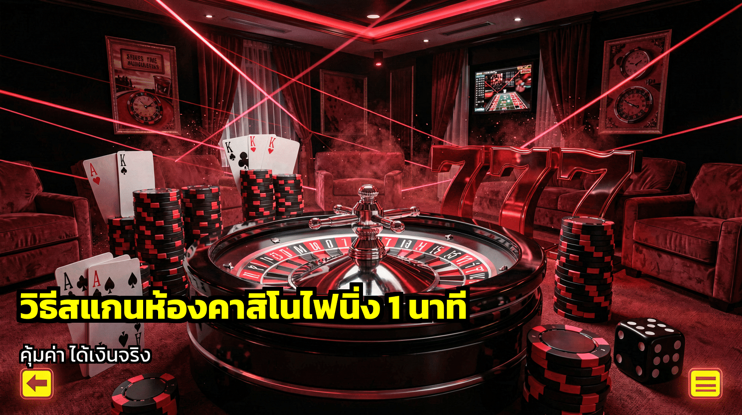 วิธีสแกนห้องคาสิโนไพ่นิ่ง